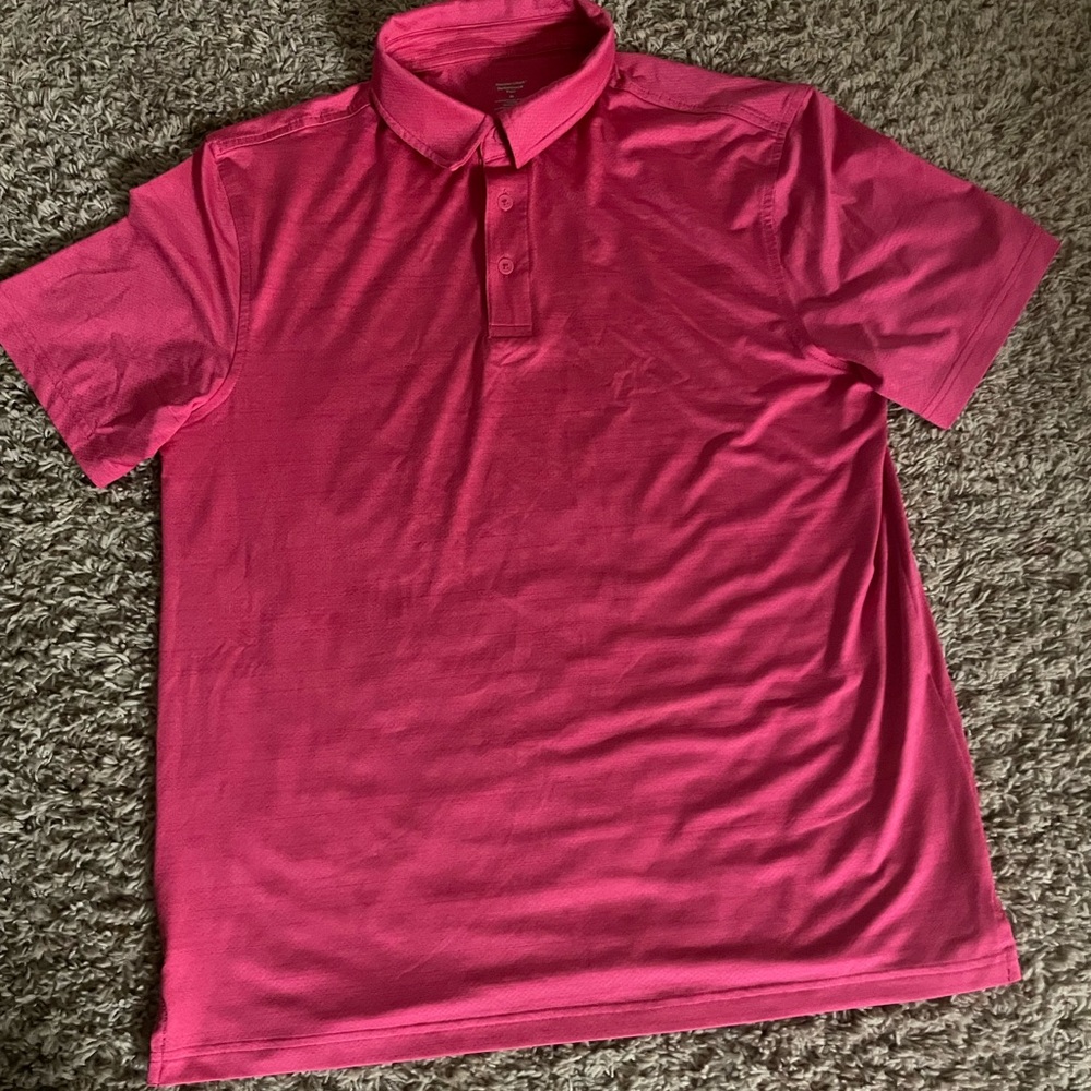 Men's Pink Polo Shirt